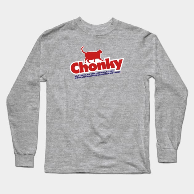 Chonky Bar Long Sleeve T-Shirt by CCDesign